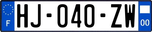 HJ-040-ZW