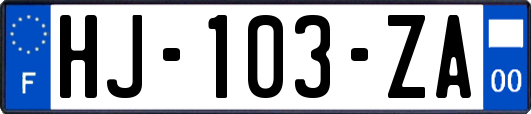 HJ-103-ZA