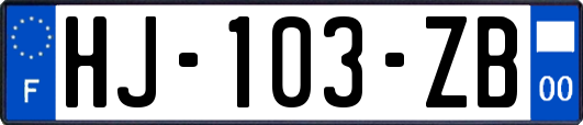 HJ-103-ZB