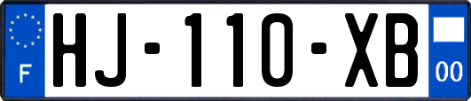 HJ-110-XB