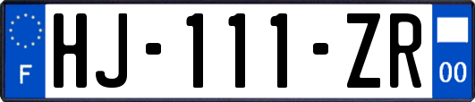 HJ-111-ZR