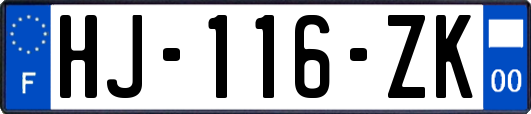 HJ-116-ZK