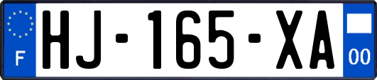 HJ-165-XA