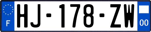 HJ-178-ZW