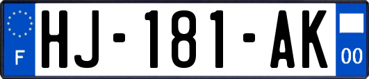 HJ-181-AK