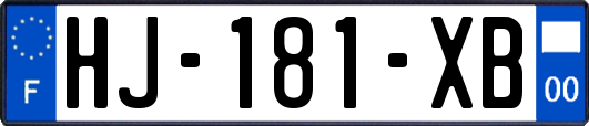 HJ-181-XB
