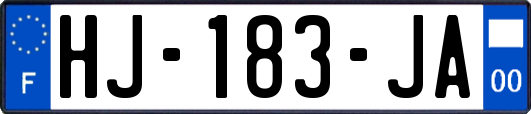 HJ-183-JA