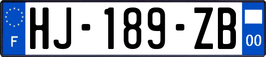 HJ-189-ZB
