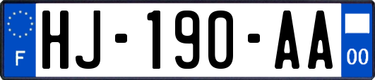 HJ-190-AA