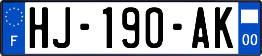 HJ-190-AK