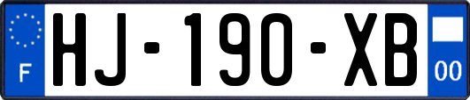 HJ-190-XB