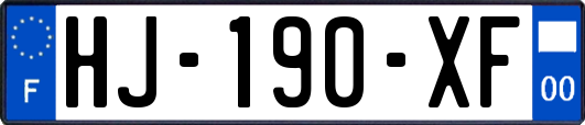 HJ-190-XF