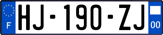 HJ-190-ZJ