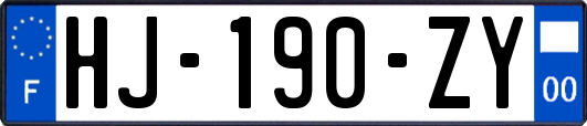 HJ-190-ZY
