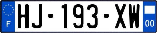HJ-193-XW