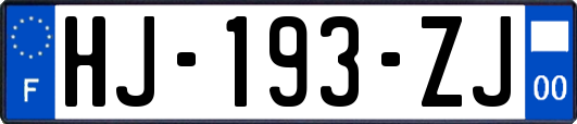 HJ-193-ZJ