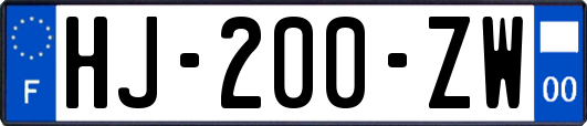 HJ-200-ZW