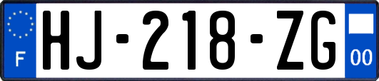 HJ-218-ZG