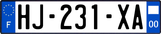 HJ-231-XA