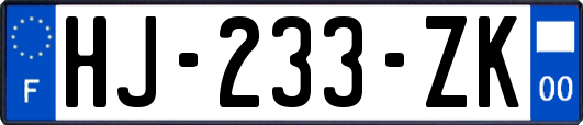 HJ-233-ZK