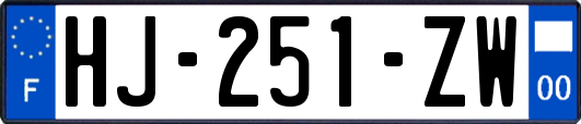 HJ-251-ZW