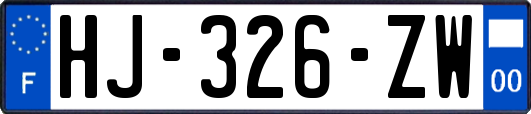 HJ-326-ZW