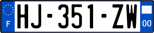 HJ-351-ZW