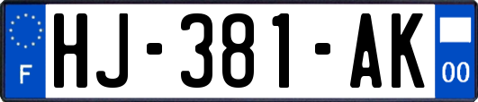 HJ-381-AK