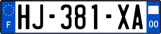 HJ-381-XA