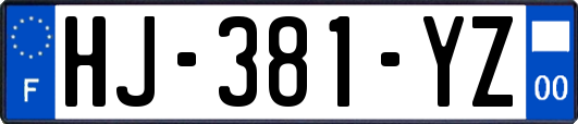 HJ-381-YZ