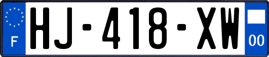 HJ-418-XW