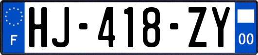 HJ-418-ZY