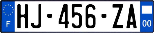 HJ-456-ZA