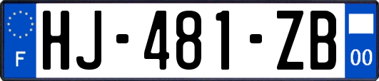 HJ-481-ZB