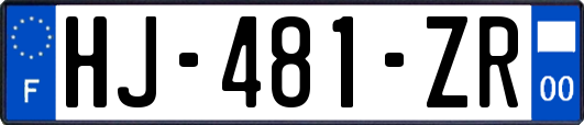 HJ-481-ZR