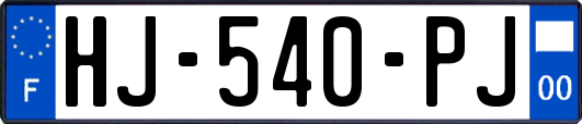 HJ-540-PJ