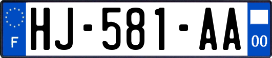 HJ-581-AA