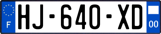 HJ-640-XD