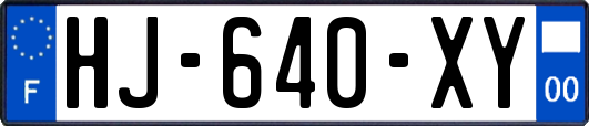 HJ-640-XY