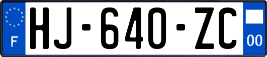 HJ-640-ZC