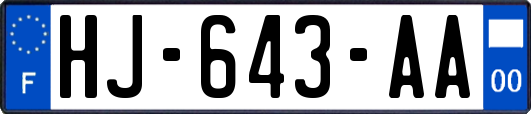 HJ-643-AA