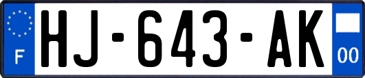 HJ-643-AK