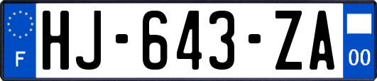 HJ-643-ZA