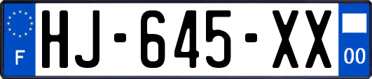 HJ-645-XX