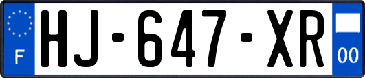 HJ-647-XR