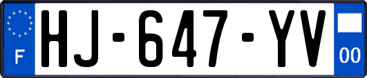 HJ-647-YV