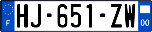 HJ-651-ZW