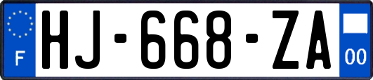 HJ-668-ZA