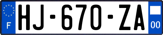 HJ-670-ZA
