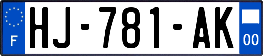 HJ-781-AK